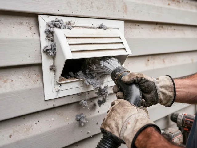 Professional dryer vent cleaning by Bloomfield Dryer Vent Cleaning in Bloomfield