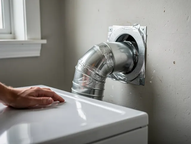 Bloomfield Dryer Vent Cleaning expert performing professional dryer vent repair and installation in Bloomfield