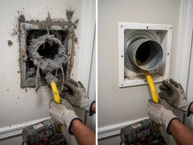 Expert gas dryer vent cleaning by Bloomfield Dryer Vent Cleaning in Bloomfield