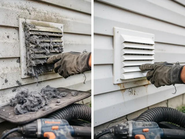 Residential dryer vent cleaning by Bloomfield Dryer Vent Cleaning in Bloomfield